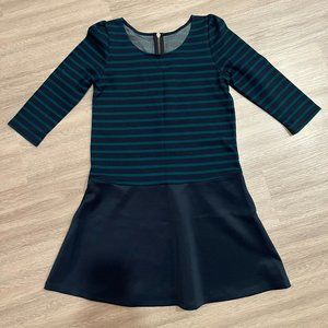 gu-global (Japanese Brand) Mini One Piece, Striped Dress